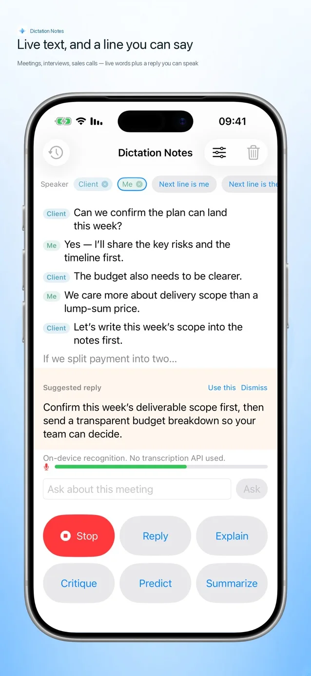 Dictation Notes — A look inside 2