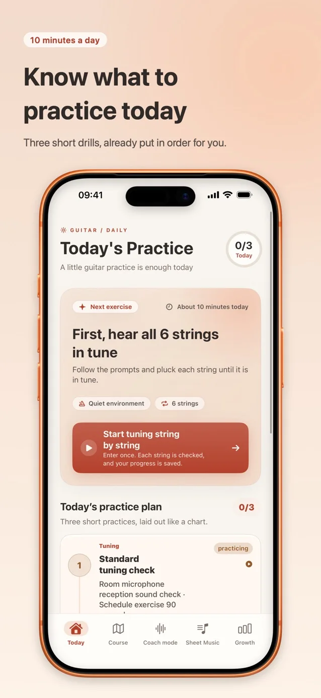 Guitar Practice Room — A look inside 1
