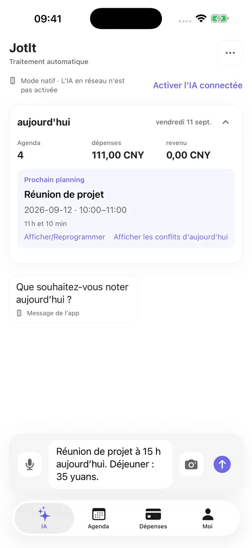 Texte, voix et photo