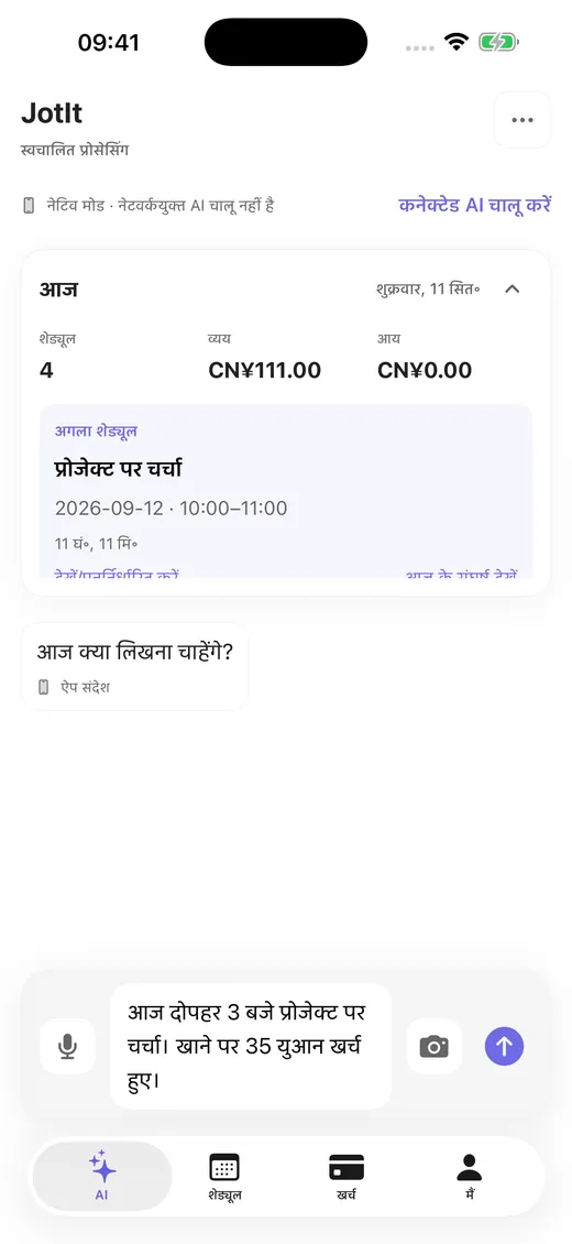 टेक्स्ट, आवाज़ और फ़ोटो